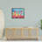 Flamingo Girlfriends Tropical Coast Luster Gray Framed Floating Canvas Wall Art by Paul Brent-755890078-755890048