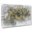 Field Of Yellow Sunflowers In Abstract - Wrapped Canvas Print-55317463