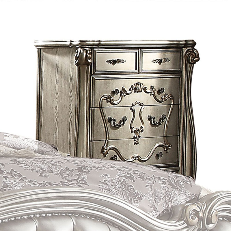 Commode 6 tiroirs king style Tion, Platine antique