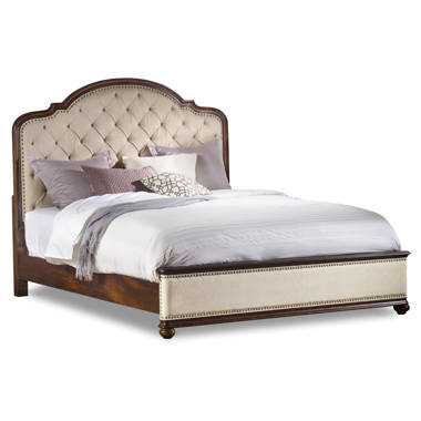 Benzara - Fabulous Calif. King Louis Phillippe Bed , Black