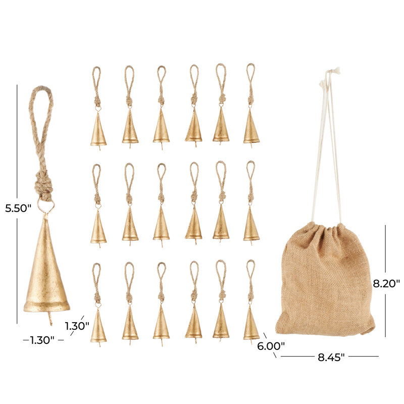 Ensemble de sac fourre-tout en métal et métal