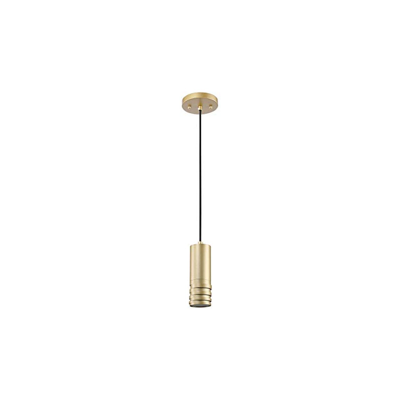 Luminaire suspendu Luminus, Or, H 7 po x l 2 po x P 2 po