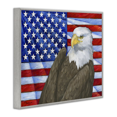  Eagle's View Flag Giclee Art by Paul Brent