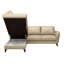 Migues Leather Corner Sofa with Sleeping Function and Storage-1251999398-1251999394