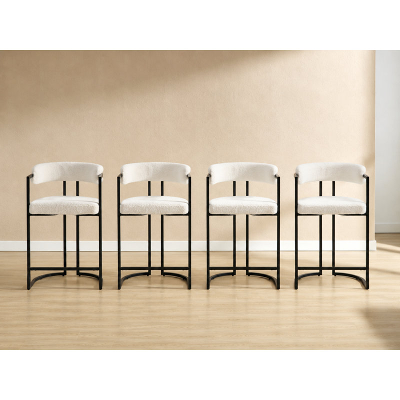 Adelynn Counter Stool, White