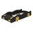 Solid Wood Race Car Platformed Bed With Safety Guardrails, Storage Space And Wheels-745750610-745750611