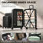 Ensemble de 3 bagages, valise de cabine et valise de soute, serrure TSA, noir