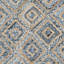 Tapis en jute / denim tissé à la main Arria-153144664