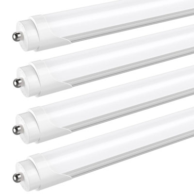 8ft Fa8 T8 Led Shop Light Milk Cover 50w 5000k
