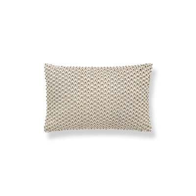 Fleur Embroidery Lumbar Pillow