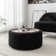 Bryonie Round Cocktail Ottoman with Storage