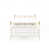 Blanc cassé brillant / or antique est en rupture de stock