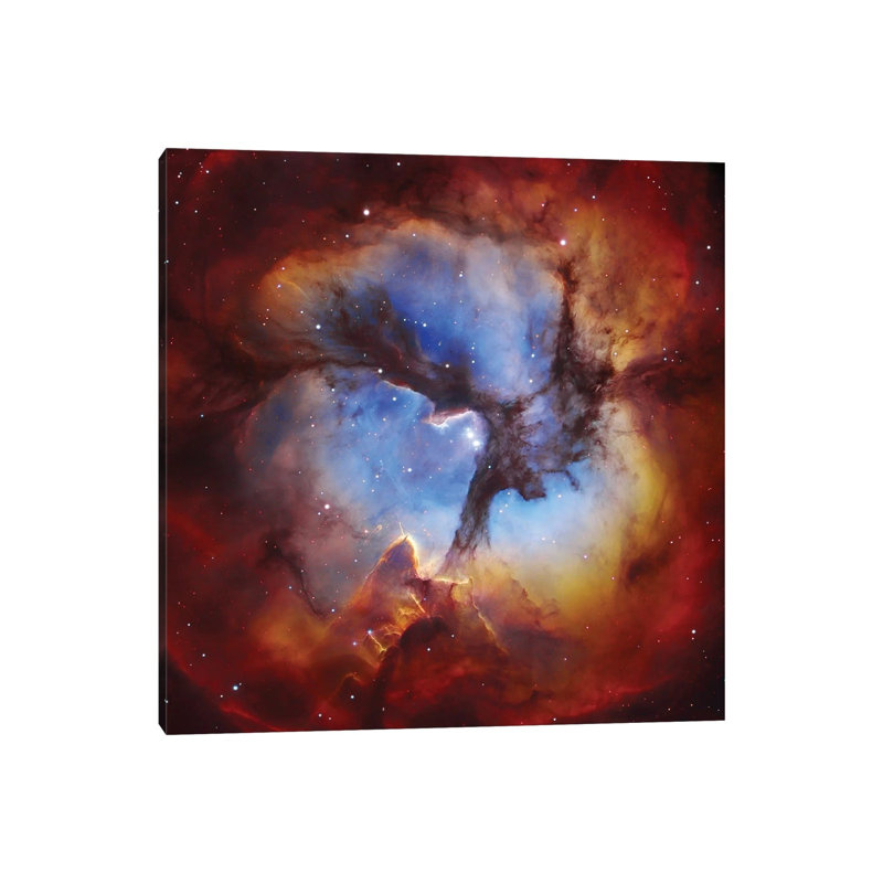 M20, Trifid Nebula II by Robert Gendler - Wrapped Canvas Painting, 93.98 cm H x 93.98 cm W x 3.175 cm D