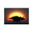A Silhouetted Triceratops Strolling Past AaSetting Sun At The End Of A Prehistoric Day - Wrapped Canvas Print-1524578980