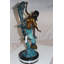 Statue Shay Mermaid with Three Dolphins