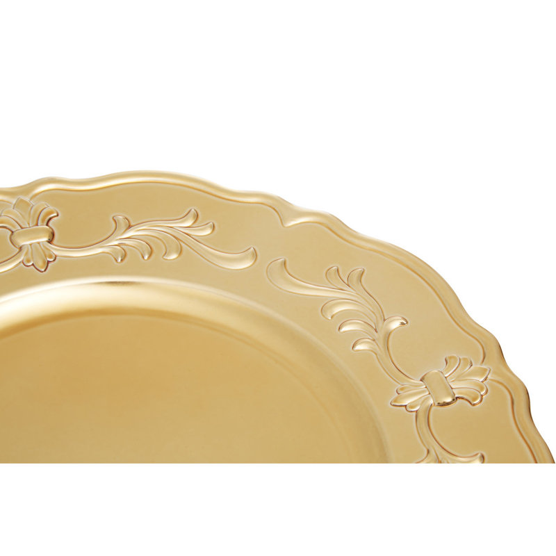 Geise Solid Colour Charger, Gold
