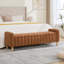 Banc capitonné avec accoudoirs et rangement-1767946598