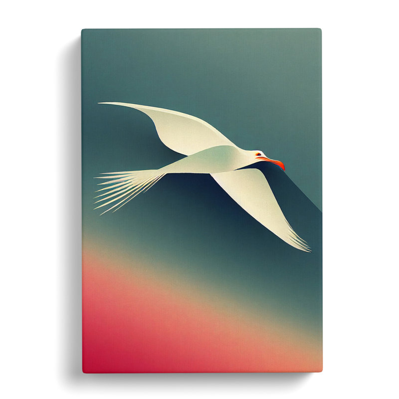 Seagull Abstract Vol.3 - Wrapped Canvas, 76cm H x 50cm W x 3cm D