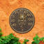 Dard Hunter Rose Indoor/Outdoor Wall Thermometer-1975712589