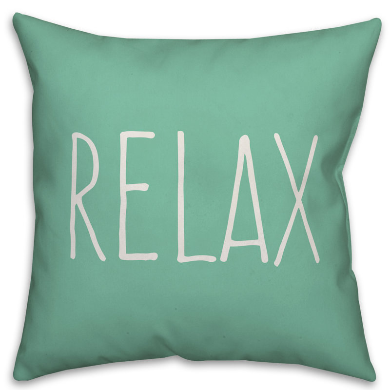 Outdoor Throw Pillow, Mint Green, 16" x 16"