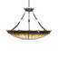 40" Wide Fleur-De-Lite Pendant