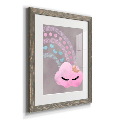 " Cloudy Rainbow " Painting Print