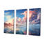 «Aqua Pastel Clouds Lansdcape», ensemble de reproduction d'art mural nuages-107765719-107765725