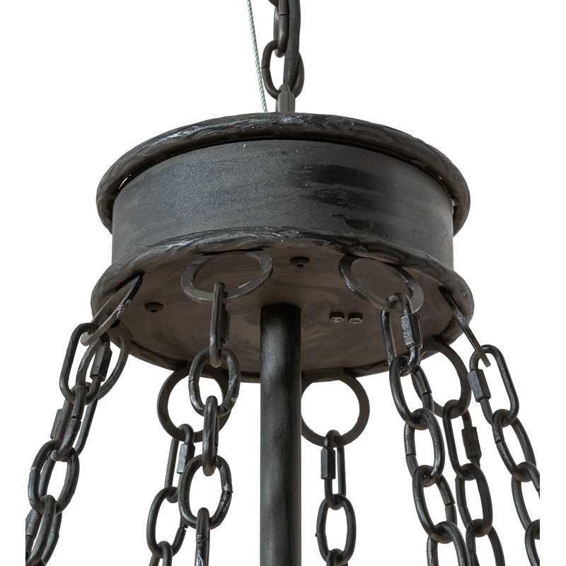 Rustic Lodge 16 - Light Chandelier