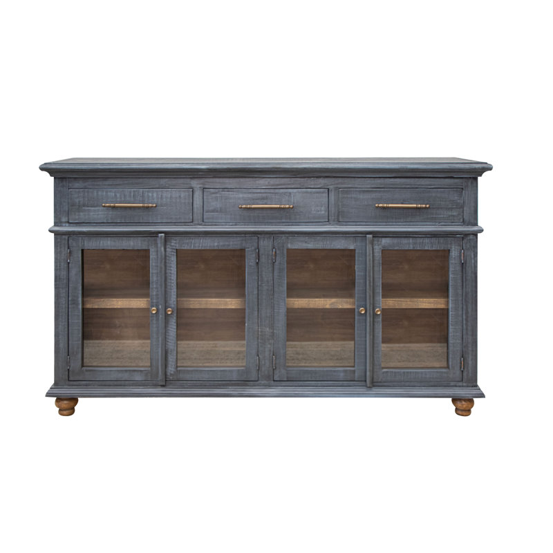 Syia 70.75'' Solid Wood Sideboard