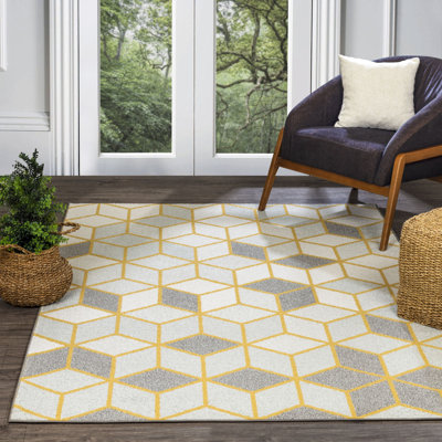 Wilhelm Geometric Area Rug