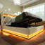 Upholstered Ottoman Storage Bed-831311547-831311550