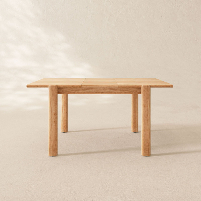 Table de salle à manger extensible de 63 à 79 po, H 29,92 po x l 47,24 po x P 31,49 po