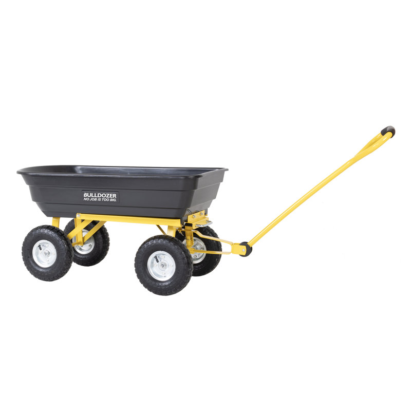 Bulldozer Pro 200kg Heavy Duty Garden Dump Cart