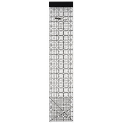 OmniEdge 5" x 24" Rectangle Quilting Ruler with Removable Lip