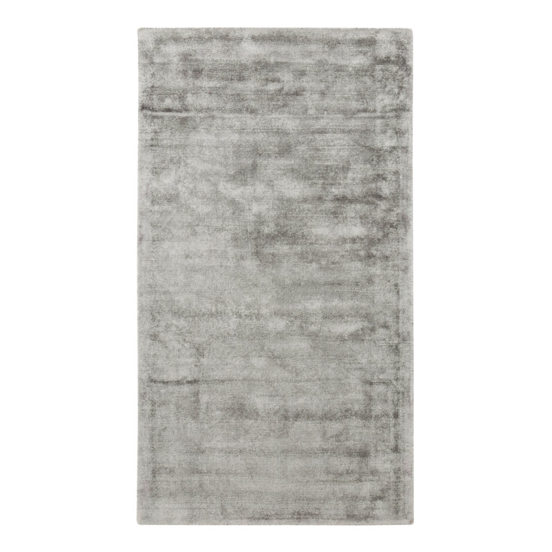 Shine Hand Loomed Grey Indoor Rug, Runner 65 x 135cm