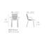 Ibiza Stacking Arm Chair-64808317