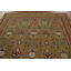 Tapis oriental à motif de légumes Kazak fabriqué à la main 8 x 9