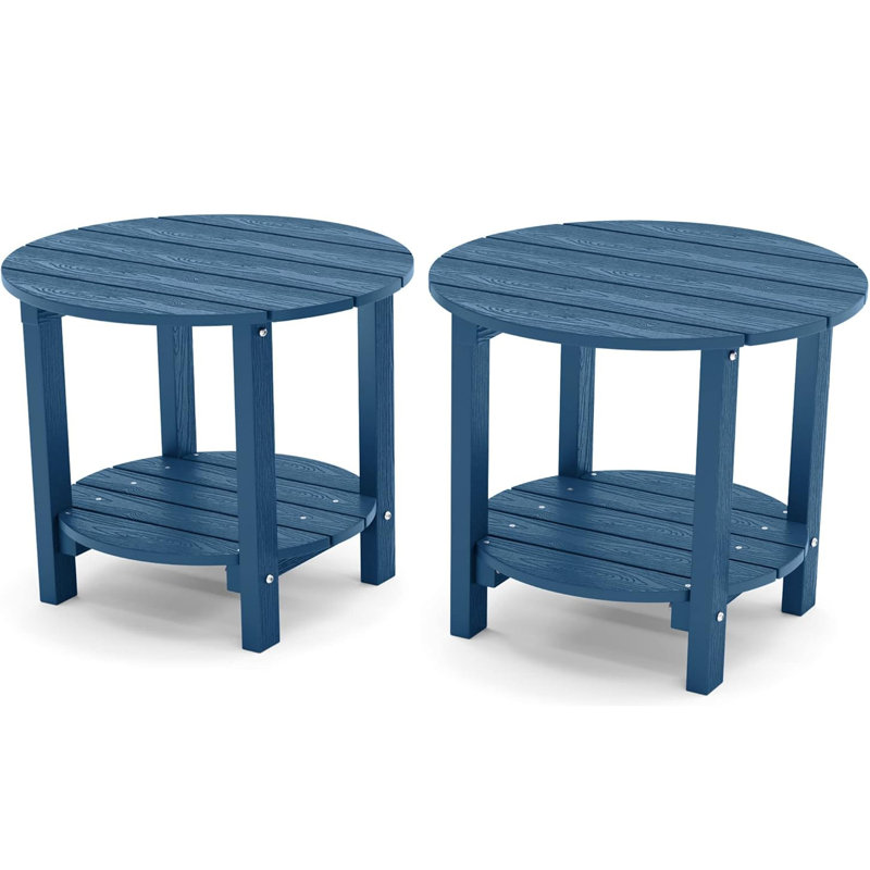 Ensemble de 2 tables d'appoint Classic Classic, Navy