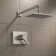 Vero Volume Control Shower Faucet Trim with Lever Handles and TempAssure
