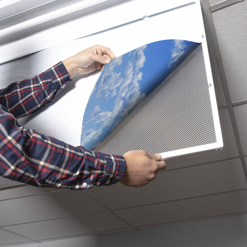 Cloud Square Fixture Component Ceiling Light
