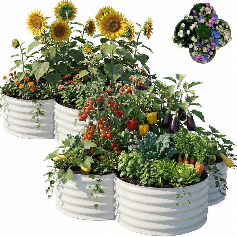 Metal Raised Garden Bed