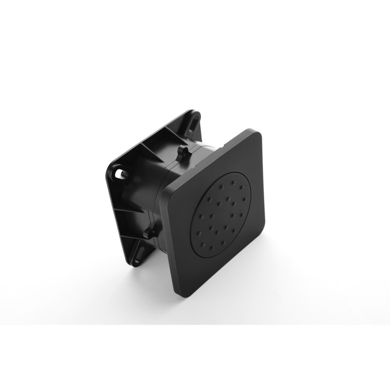 Matte Black Shower With Head, Hand Shower, Slide Bar, Bodysprays. Arm, Hose, Valve Trim, Lever Handles. Natural Water Experience. . Brass System Style. Bodysprays, Rain Brass. Wall Mounted