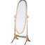 Miroir ovale doré