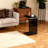 Acrylic C-Shape Side End Table, Clear Multipurpose Laptop Stand & Nightstand For Bed, Sofa, Living Room, Patio-449312838