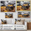 Yellow Pickup Truck Rustic Rides I - Transportation Wall Decor-1332117821-1108377031