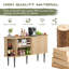Armoire d'appoint 54 "avec portes tambour, buffet et armoire de rangement 54"-114265835