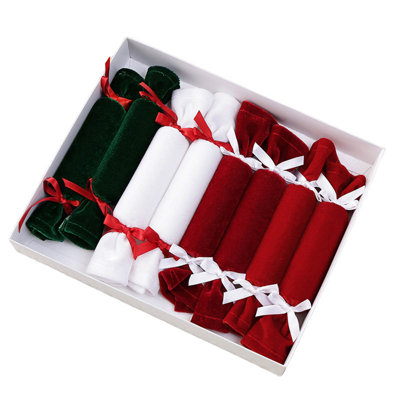 Christmas Fabric Candy Gift Party Table Decoration Candy Set Gift Box Pendant Christmas Decorations Gifts