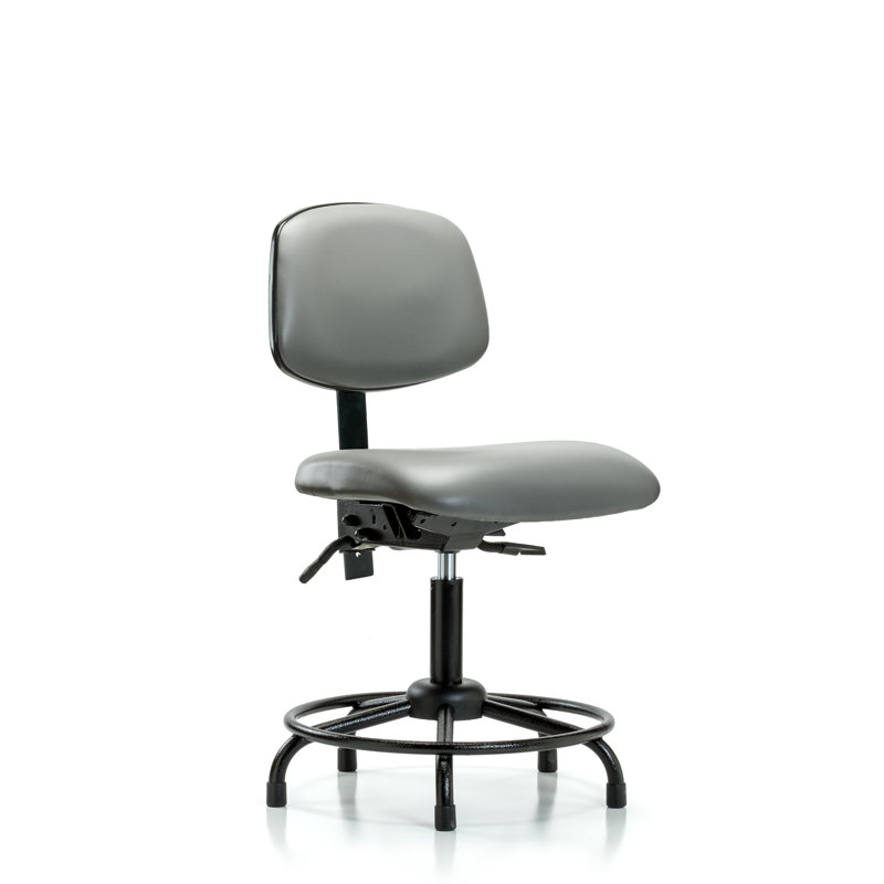 Chaise de travail, Argenté, Patins, Inclinaison comprise