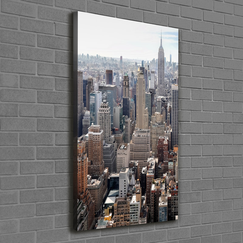 New York - Wrapped Canvas Print