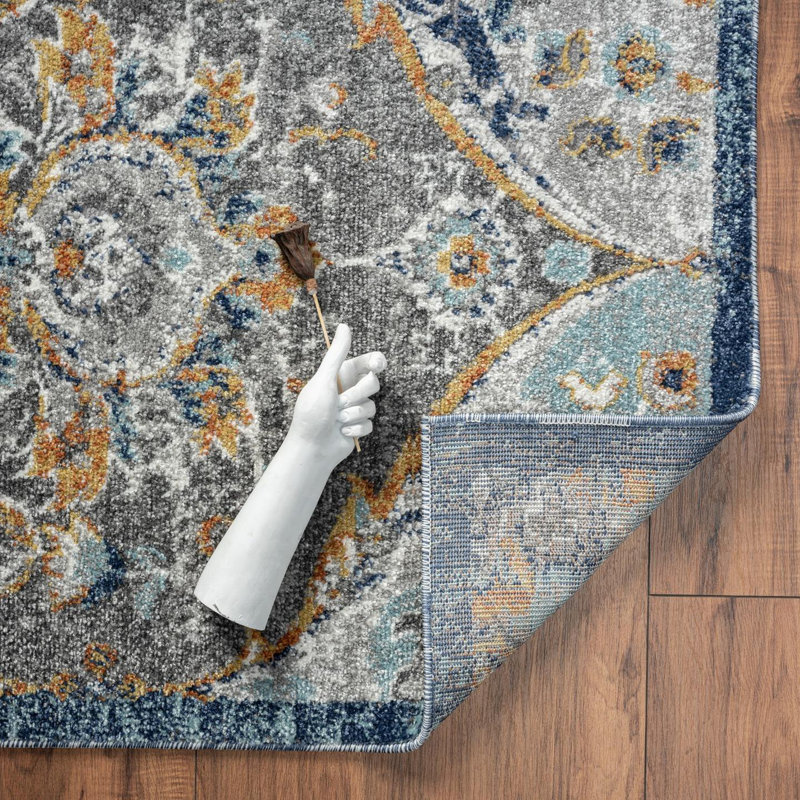Tapis bohémien Iser, Rectangle 5 pi 2 po x 7 pi 2 po